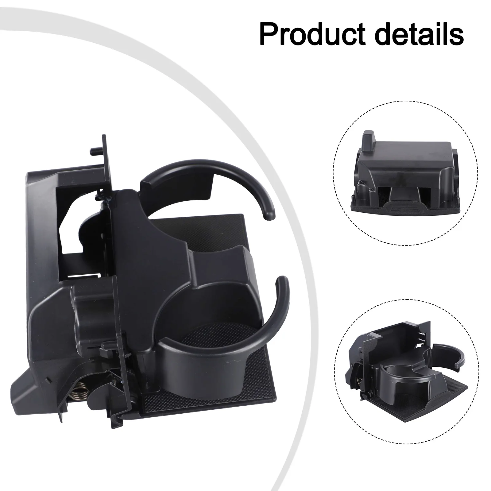 

For Nissan Pathfinder 2006 2012 Cup Holder For Nissan Car Interior Black High quality Materials ABS Material Black Color