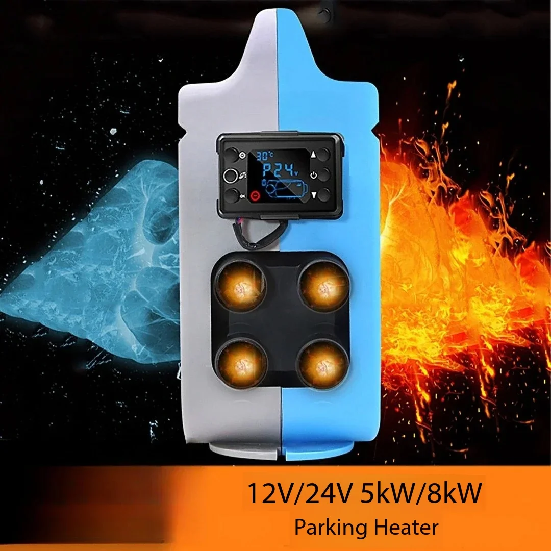 

Blue-gray plastic case 12V/24V parking heater RV car