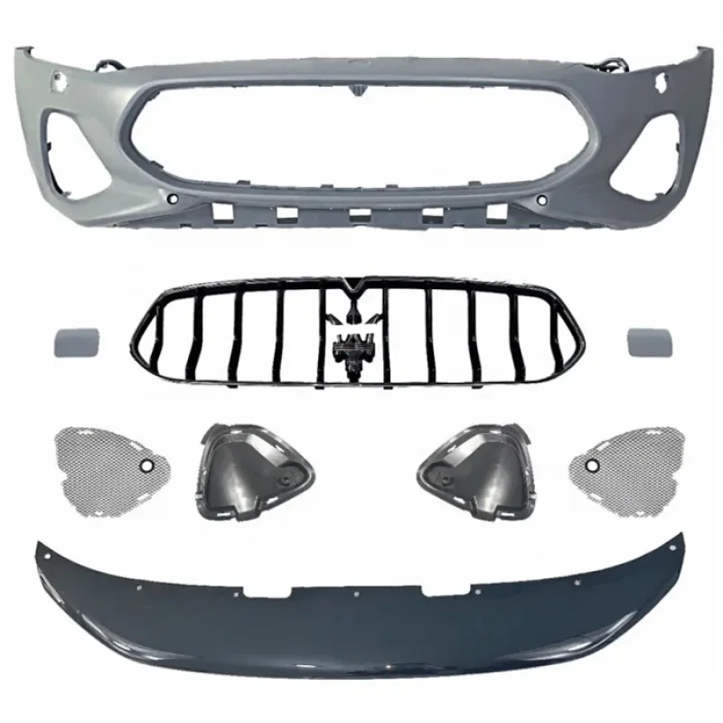 طقم هيكل مصد السيارة QUATTROPORTE TROFEO لعام 2021 لمازيراتي كواتروبورتي #4