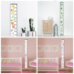 Decorative Baby Growth Chart Anime Poster For Children Room Decor Wall Decor Cartoon Wooden Height Chart Height Measure Ruler