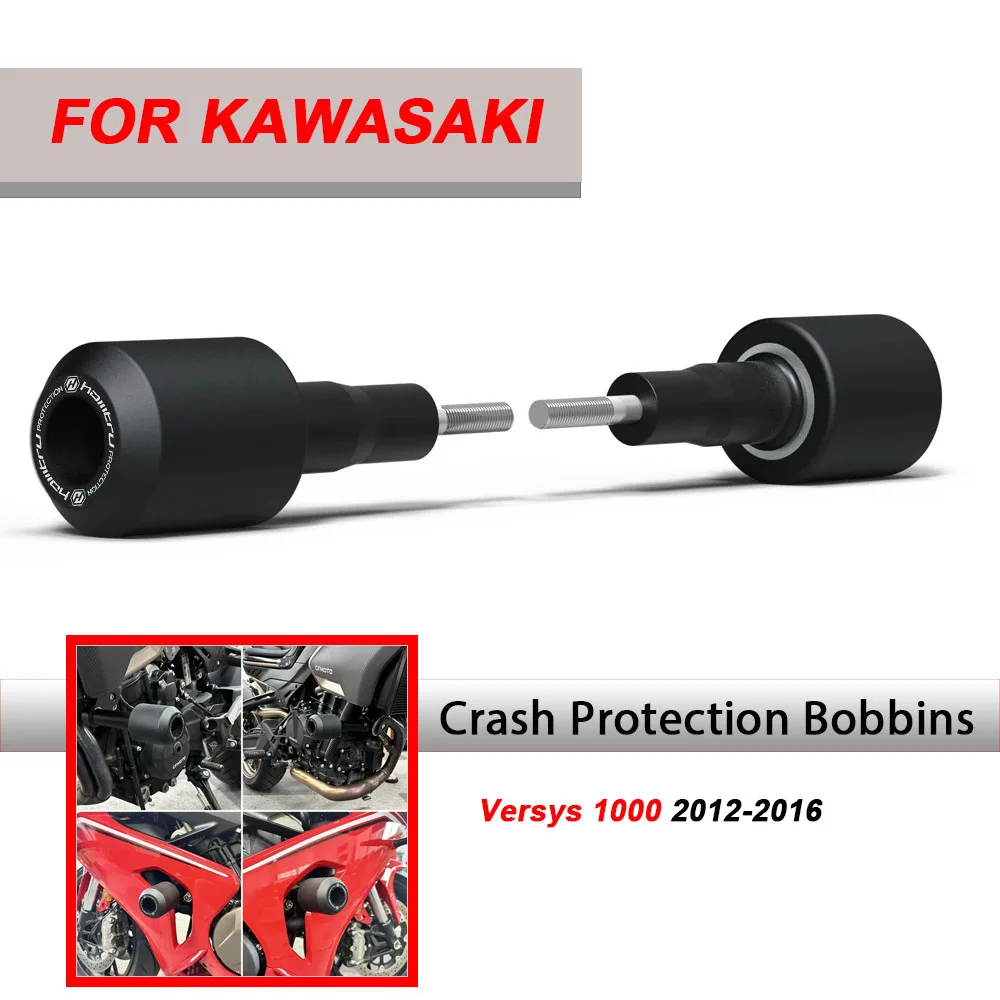 

For KAWASAKI Versys 1000 2012-2016 Frame Sliders Accessories Motorcycle Frame Crash Pad Engine Stator Sliders Protector