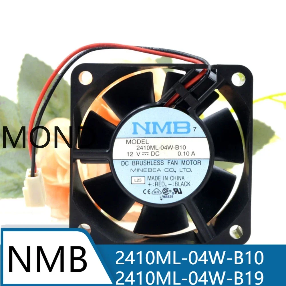 

2410ML-04W-B10 2410ML-04W-B19 Серверный вентилятор для корпуса NMB NMB-MAT с осевым потоком, источник питания процессора, инвертор, охлаждающий вентилятор 6025, 6 см, 12 В