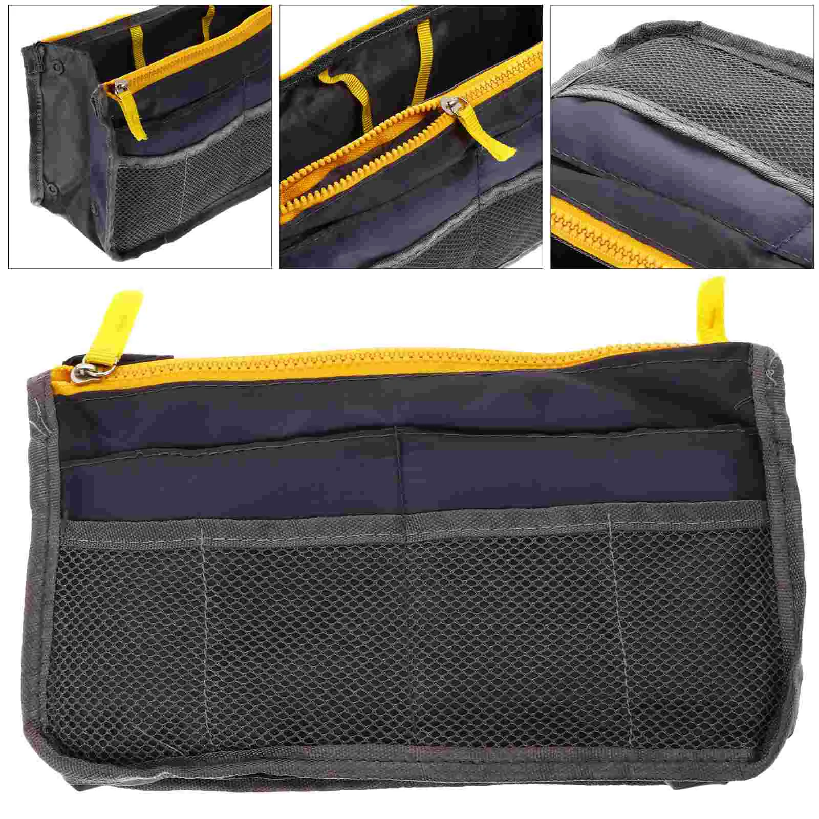 

Handbag Liner Nylon Stylish Travel Portable Large Capacity Storage Multi-layer Cosmetics Multi-pocket Outdoor Toiletry