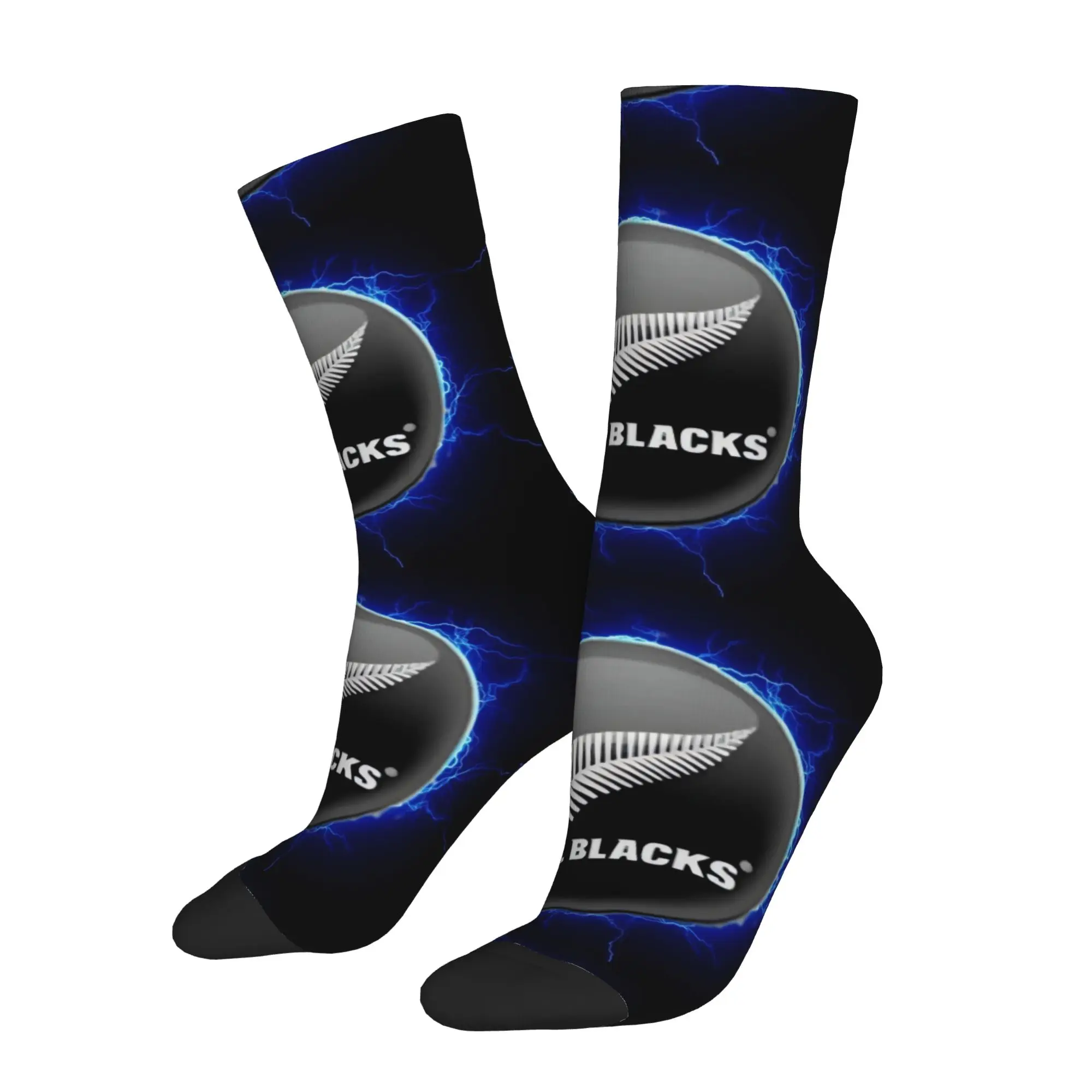 Hip Hop Retro New Zealand Crazy Men's compression Socks Unisex  Harajuku Seamless Printed Funny Sock Match Day Essentials