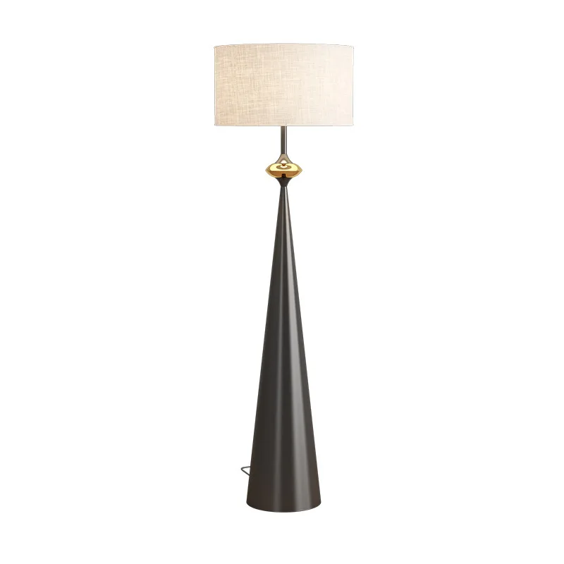 

wabi-sabi wind, floor lamp, zen new Chinese style Japanese retro, living room, bed and breakfast bedroom, bedside lamp