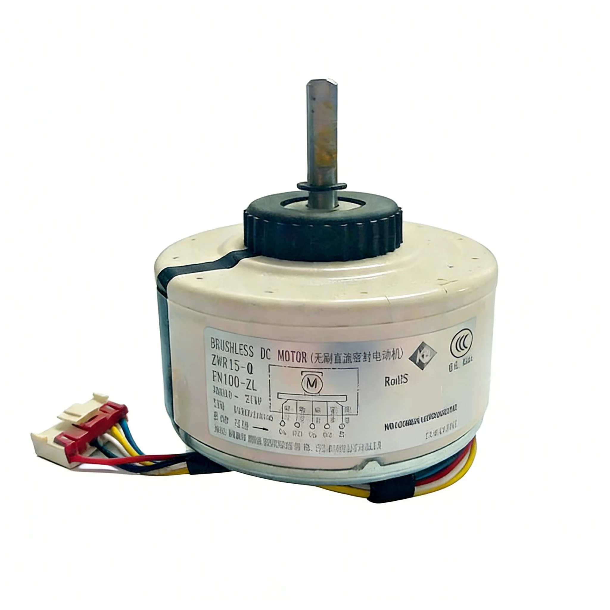

Новый двигатель вентилятора постоянного тока для кондиционера ZWR15-Q FN10Q-ZL 1501214001, 200~370В, 15Вт, 1400 об/мин, запчасти для кондиционеров