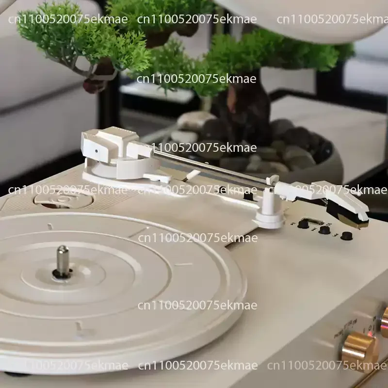 Multifunctional Gramophone: High-End Vintage Desktop Record Player, Radio and Ornament – A Perfect Festive Gift