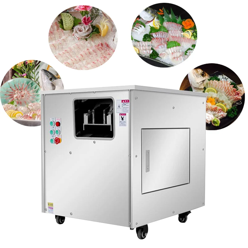 Automatic Cod Anchovy Trout Salmon Catfish Tilapia Fish Smoke Slice Cut Slicer Fillet Machine Price