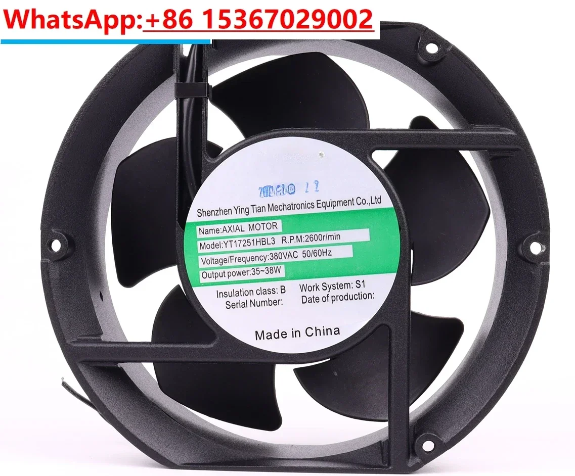 

17050 Fan Ball Bearing Oval AC 380V 17050 38W Welding Machine Cooling Fan