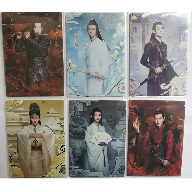 Genuine Chen Qing Ling Mo Dao Zu Shi Wei Wuxian Lan Wangji SP/CR/UR/RR/TR/MR/SR/SSR Jang Chen Jin Guangyao Anime Collection Card