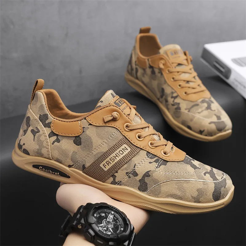 

Man Canvas Shoe Fashion Camouflage Men Casual Shoe Breathable Lightweight Flats Outdoor Walking Sneakers Men Кроссовки Мужские