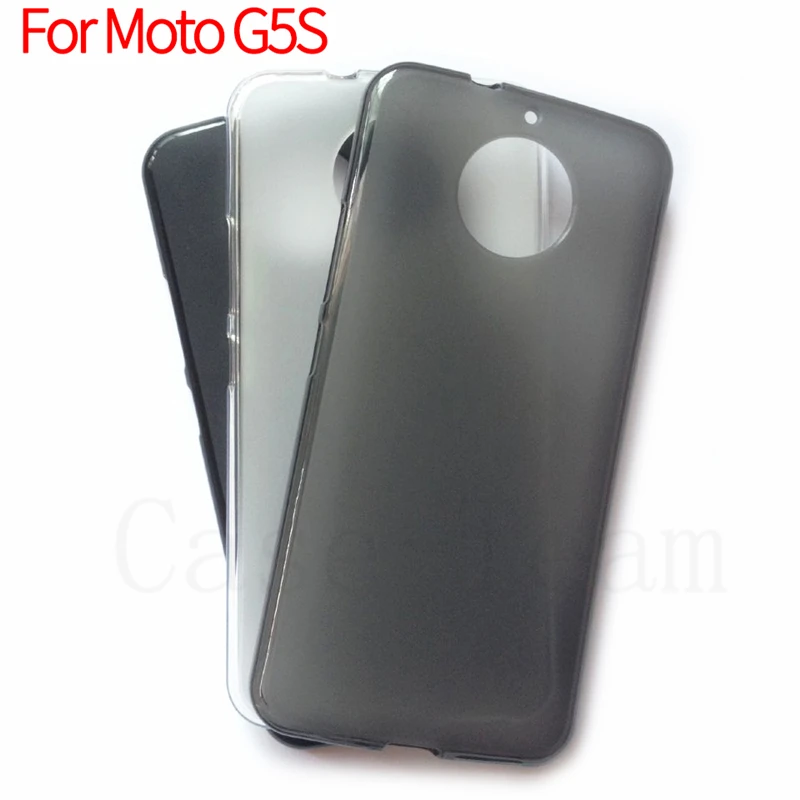 Matte Soft TPU Case For Motorola Moto G5 G5S Plus G5Plus G5SPlus Silicone Thin Slim Back Cover