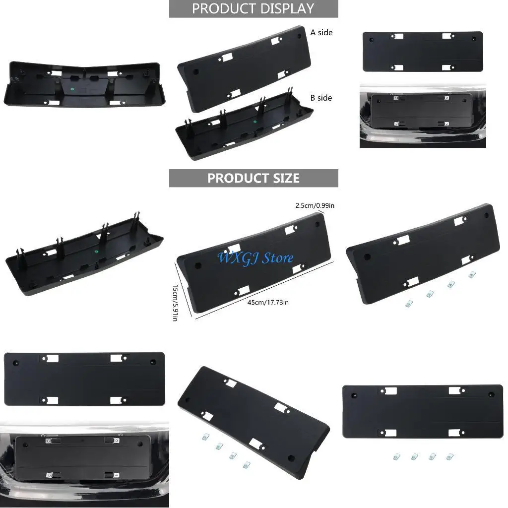 

37JE Рамки номерного знака пластиковой каркас-каркас для каркаса для C-класса W205 2015-2018