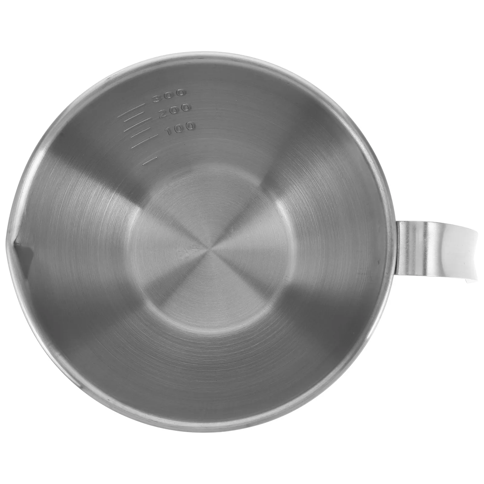 Stainless Steel Mixing Bowl Large Capacity Measuring Cup Pour Spout Scale Egg Beating Baking Cooking Stainless Steel Mixing Bowl