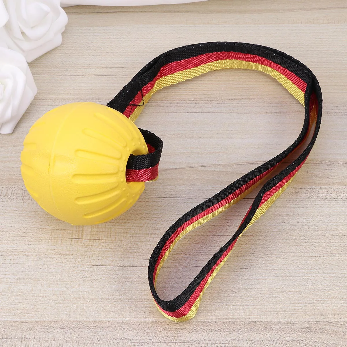 

3pcs Bouncy Pet Toy Ball for Dogs Bite Resistant Elastic Training Dog Ball Suitable Puppy Outdoor Games Easy Clean Pet Training