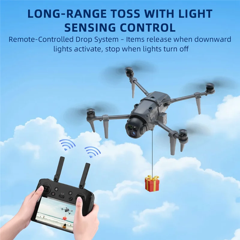 AP-الصيد الطعم قاذف Airdrop نظام ل DJI MAVIC 4 برو الطائرة بدون طيار عن بعد خاتم الزواج هدية ملحقات طائرة بدون طيار