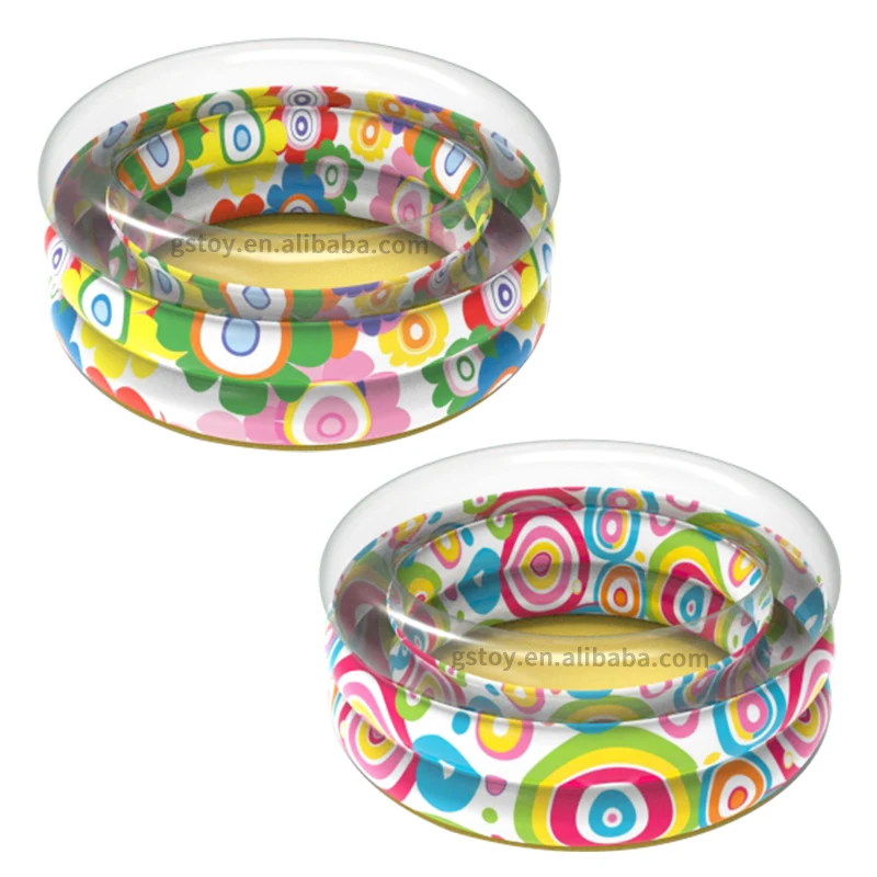 Piscina circular de PVC, bañera redonda con bola para niños pequeños, lavabo de agua para niños, piscina inflable para niños
