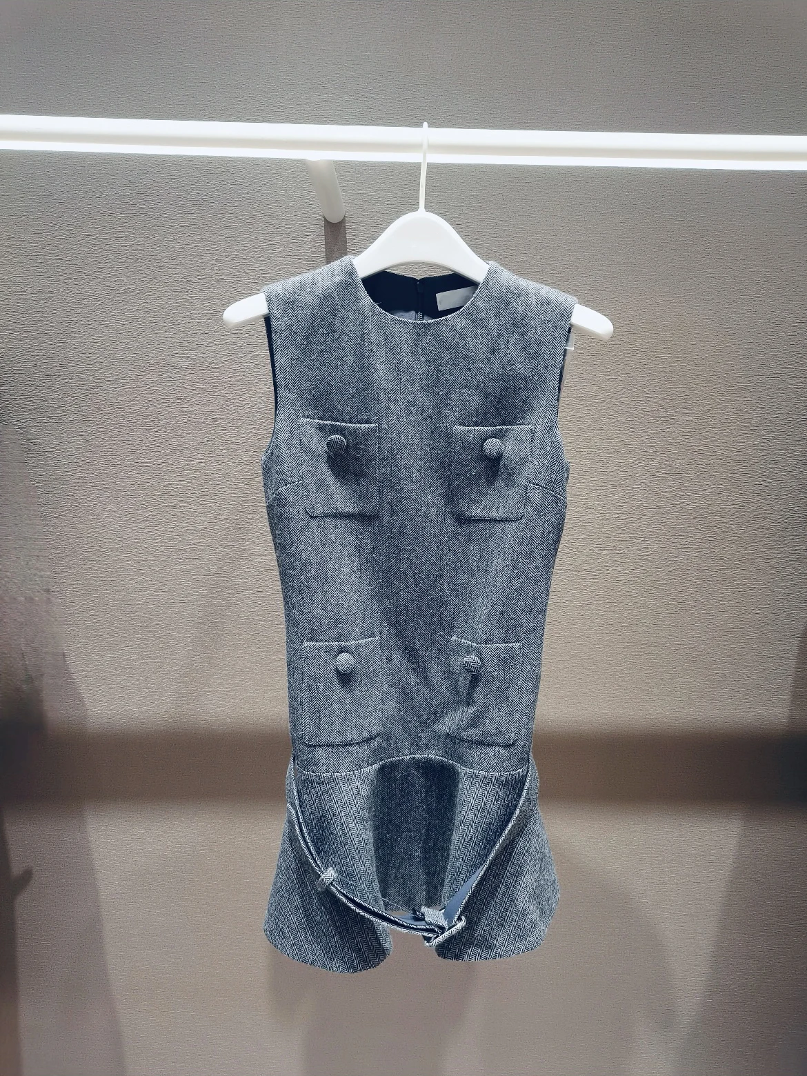 

ay Gingham Print Slim Fit Dr with Lace Hem Early Spring Collection HEIDD SP2026 Faionable Ci Commute Sle