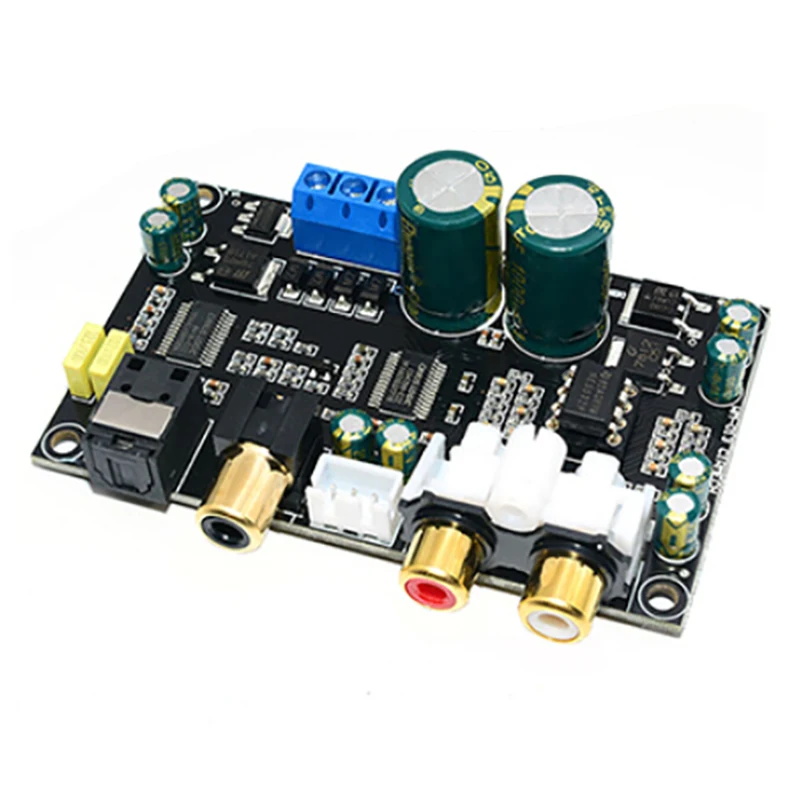 

CS4398+CS8416 Dual-Core Decoder Board HIFI Enthusiast 24BIT 192Khz Coaxial Optical Fiber DAC Audio Decoder Board