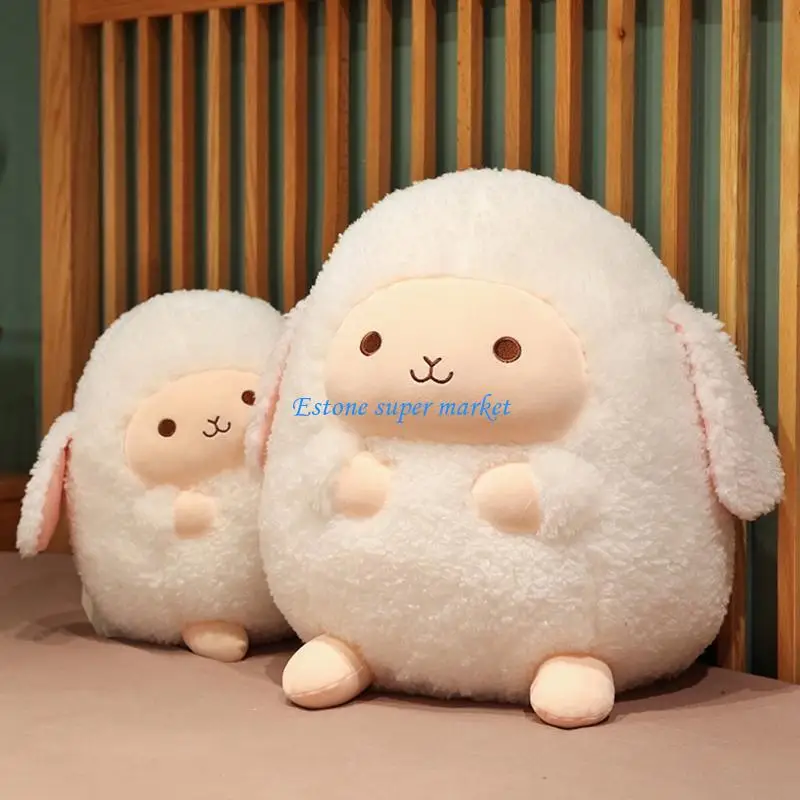 

090B Dreamful Sheep Plush Stuffed Animal Lamb for Doll Soft Pillow Baby Kids Girls Birthday Gift Room Decor