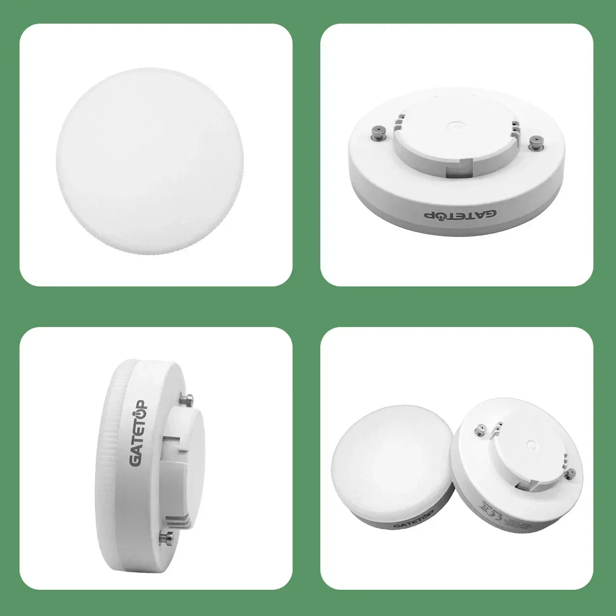 10 قطعة LED الأضواء GX53 جهد واسع AC85-265V 5-15 واط مصدر الضوء خزانة خزانة ضوء جريئة مصبغة صندوق مفتوح ضوء #6