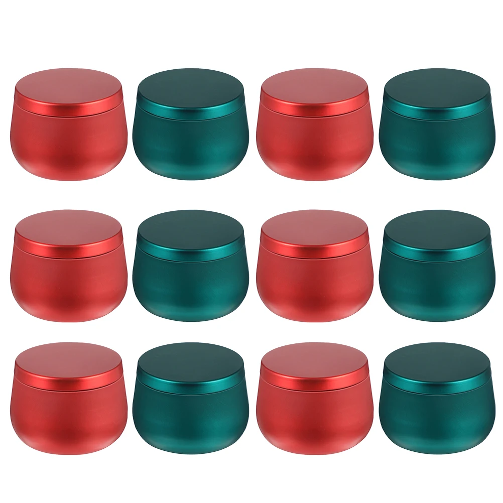 

12 Pcs Candy Jars with Lids Tea Container Storage Tank Cookie Containers Airtight