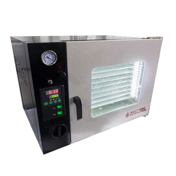 USA Inventory WTVO-1.9 10 shelves 150F LED Light 4 Sides Heating Vacuum Drying Oven Laboratory