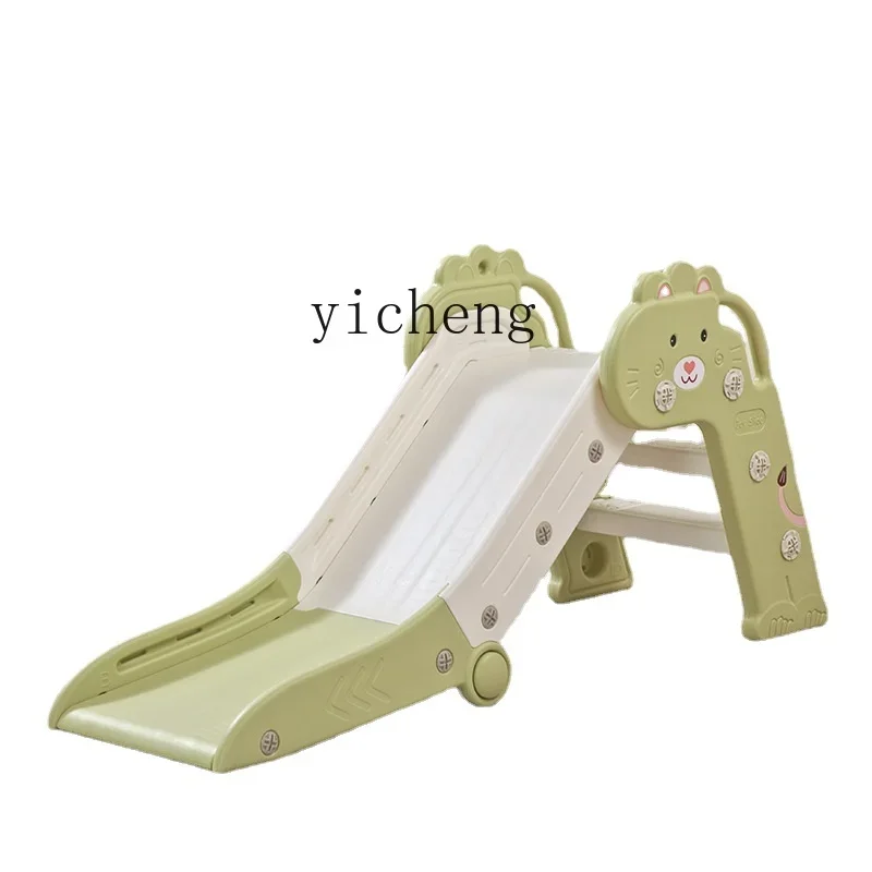 YY-Petit cadre d'escalade d'intérieur pour enfants, toboggan, rangement pliable, maison