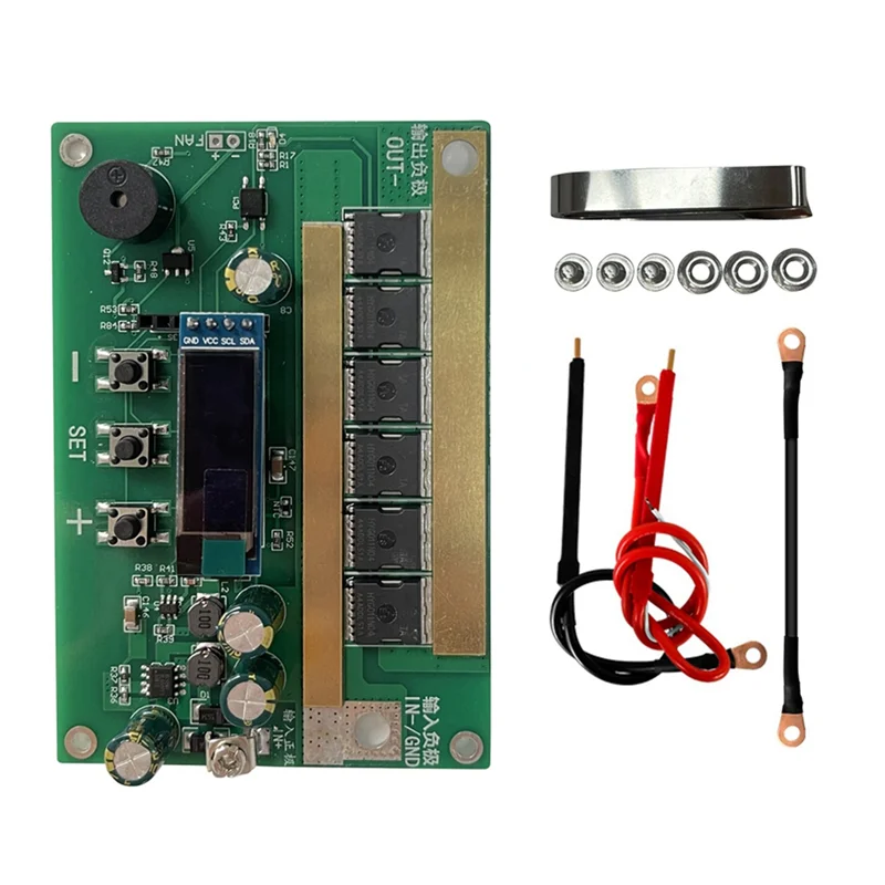 Classy-12V Spot Welder Module With Welding Pen Intelligent Spot Welder Control Board Set For Lithium Battery 18650