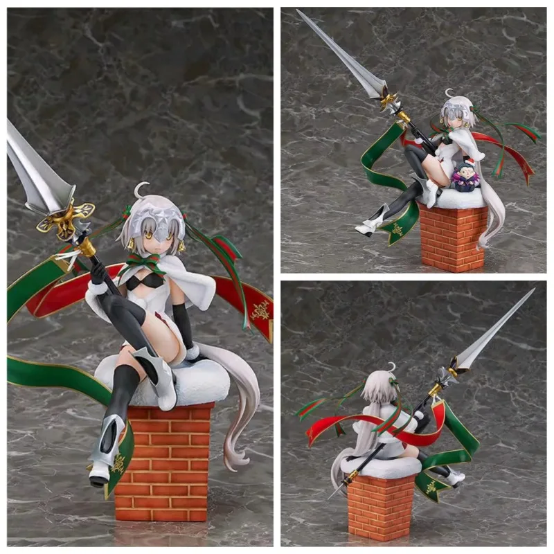 

22cm Fate/Grand Order Game Jeanne D'Arc Alter Lily Anime PVC Action Figure Toy Desktop Decoration Collectible Model Doll Gifts