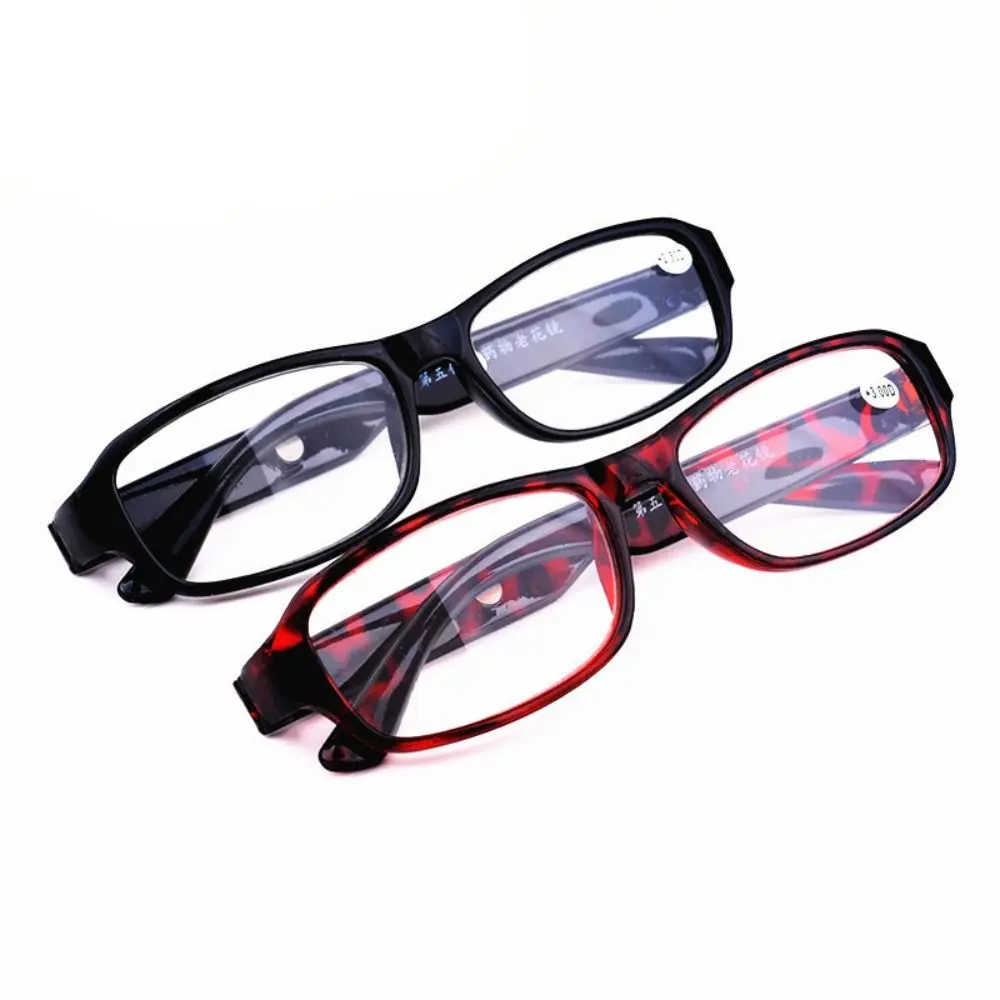 3 Pairs Plastic Reading Glasses Rectangle Magnetic Frame Glasses Strength: 1.0~6.0x Anti Eyestrain Reading Glasses Men and Women image 2