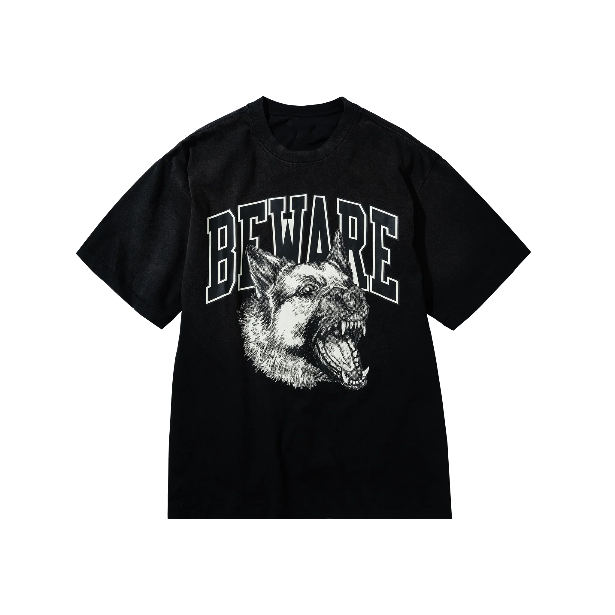 

TONAL BEWARE Dog, трендовый периферийный узор с принтом, летние хлопковые мужские и женские футболки класса люкс с короткими рукавами