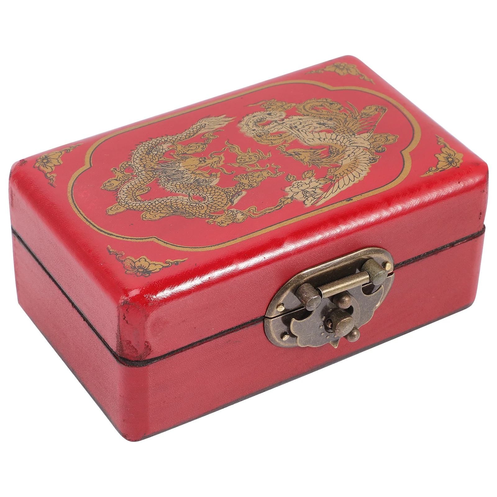 

Vintage Jewelry Box Wooden Ring Holder Travel Cases Small Necklace Storage ganizer Earring Case Protective Dustproof Scratch