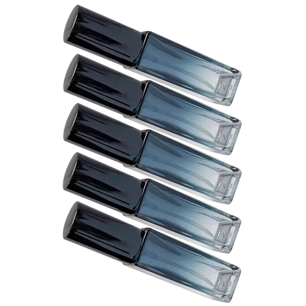 

5Pcs Portable Spray Bottle Mini Refillable Travel Size Perfume Dispenser Leakproof Compact Liquid Storage Bottles