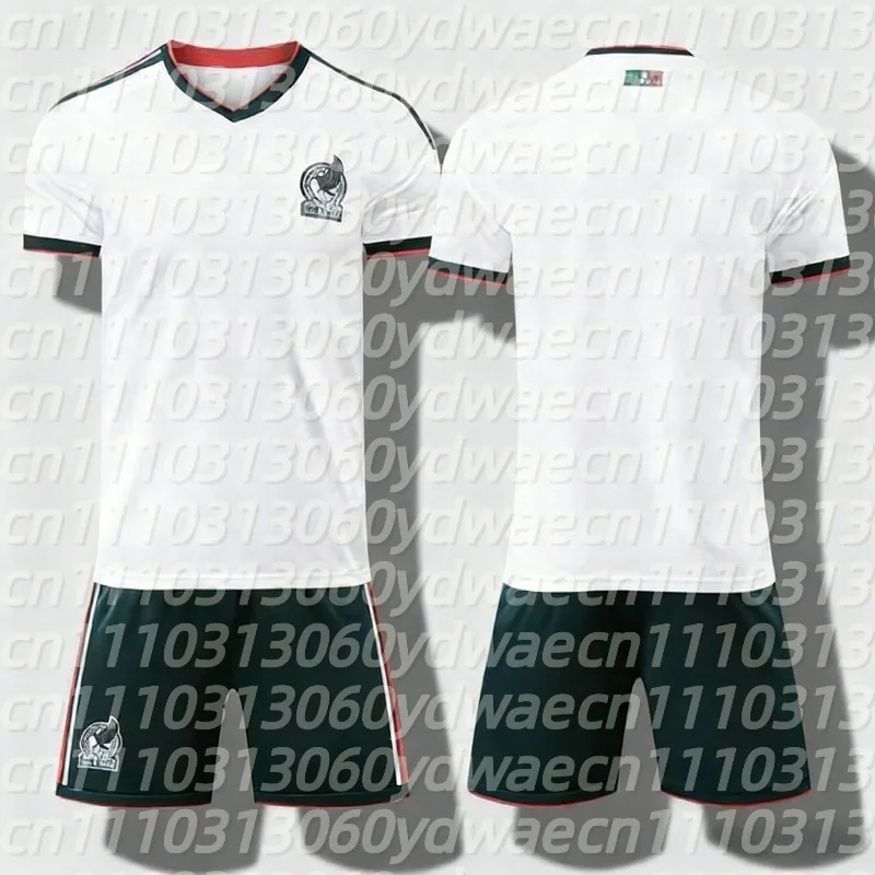 Camiseta de la Selección Nacional de México, Edición Especial Clásica, para Niños/Adultos, de Secado Rápido, Manga Corta, para Entrenamiento de Fútbol