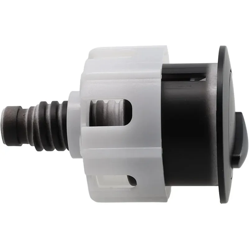 

Toilet Flush Button, 304 Stainless Steel Kitchen Bathroom Water Save ABS Black 38-49mm Aperture Dual Half Full Choice