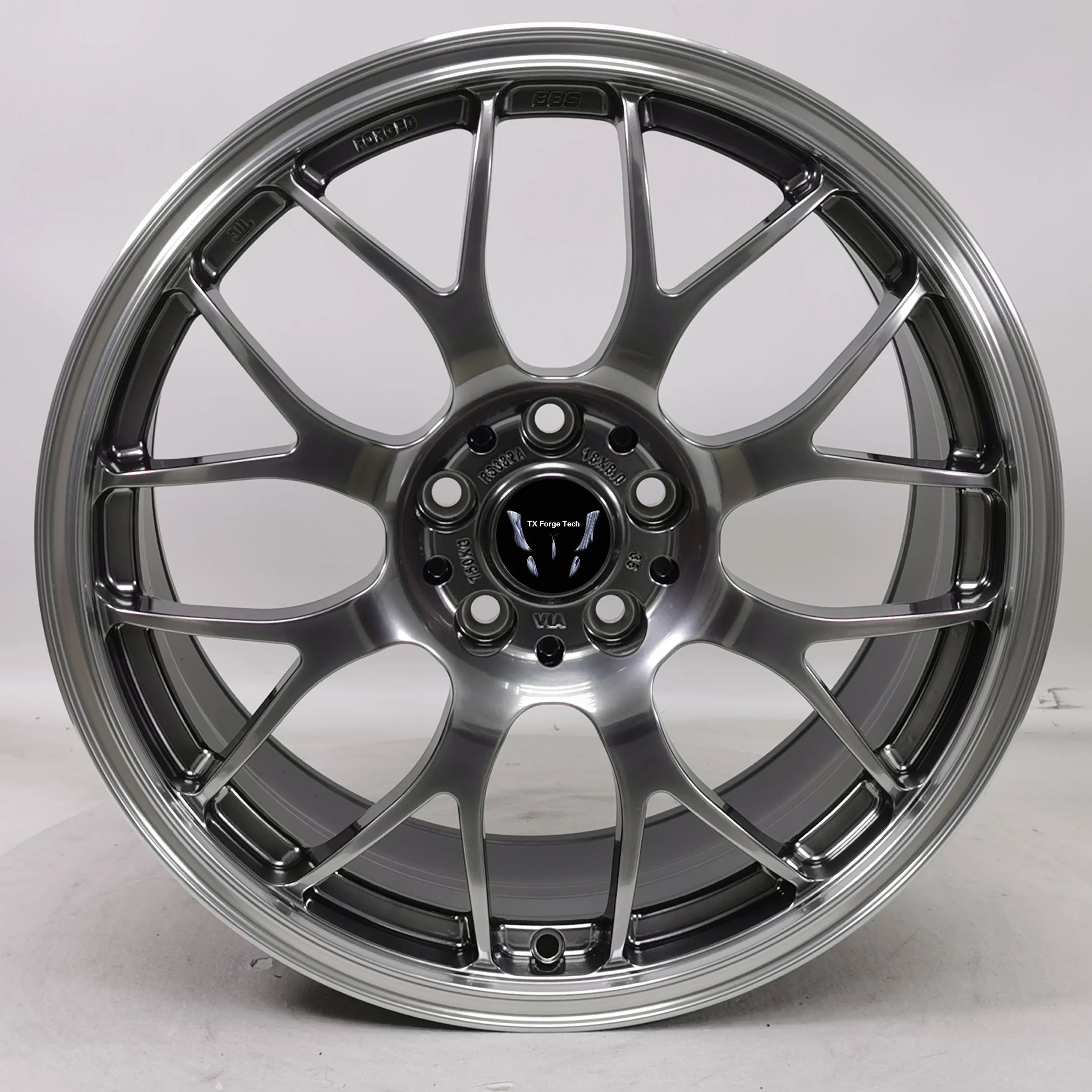 Popular New 18/19-Inch Forged Aluminum Alloy Wheels for Passenger Cars Bronze Finish 35/30/20mm Et 100mm PCD