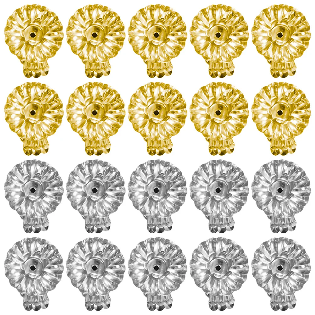 

20pcs Metal Candlestick Clips Christmas Tree Holder Clip Xmas Party Decorative Stand Desktop Holder Accessory