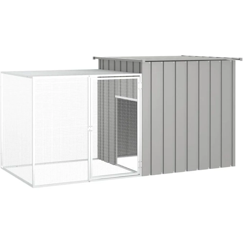 

The roll cage,Ferret Washable cage,Rabbit Cage Gray 78.7"x35.8"x39.4" Galvanized SteelSuitable for Garden, Patio, Living Room