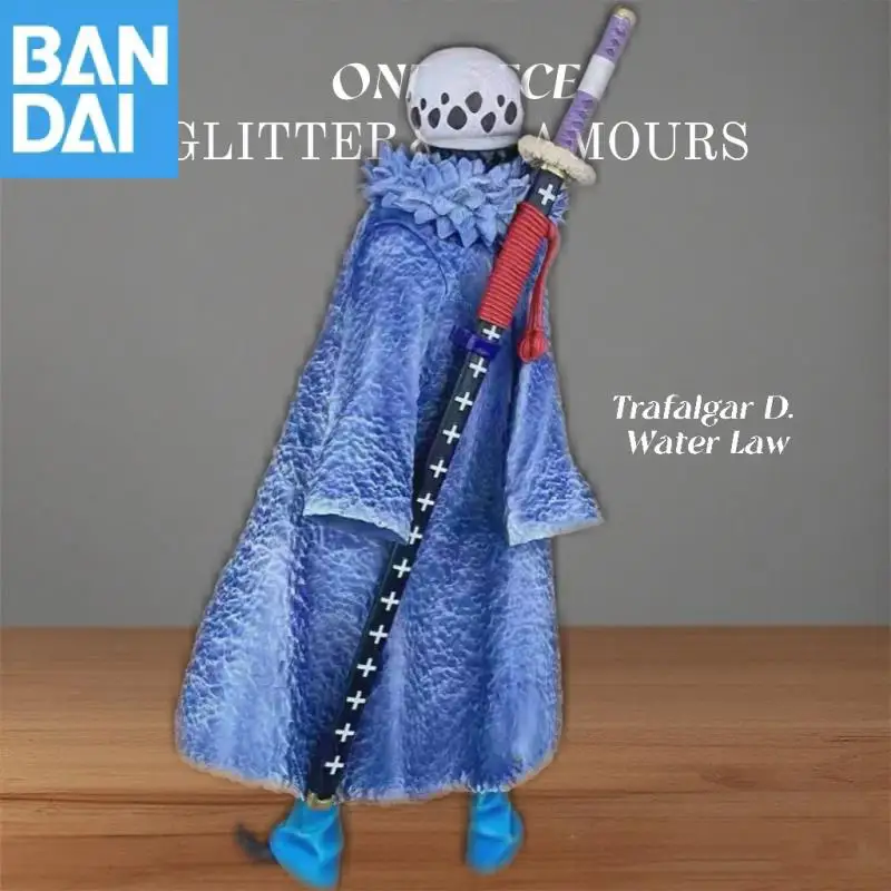 

Bandai Namco Banpresto One Piece Glitter&glamours Trafalgar D. Water Law Change Ver ПВХ 23 см Фигурка Модель игрушки В наличии Оригинальная