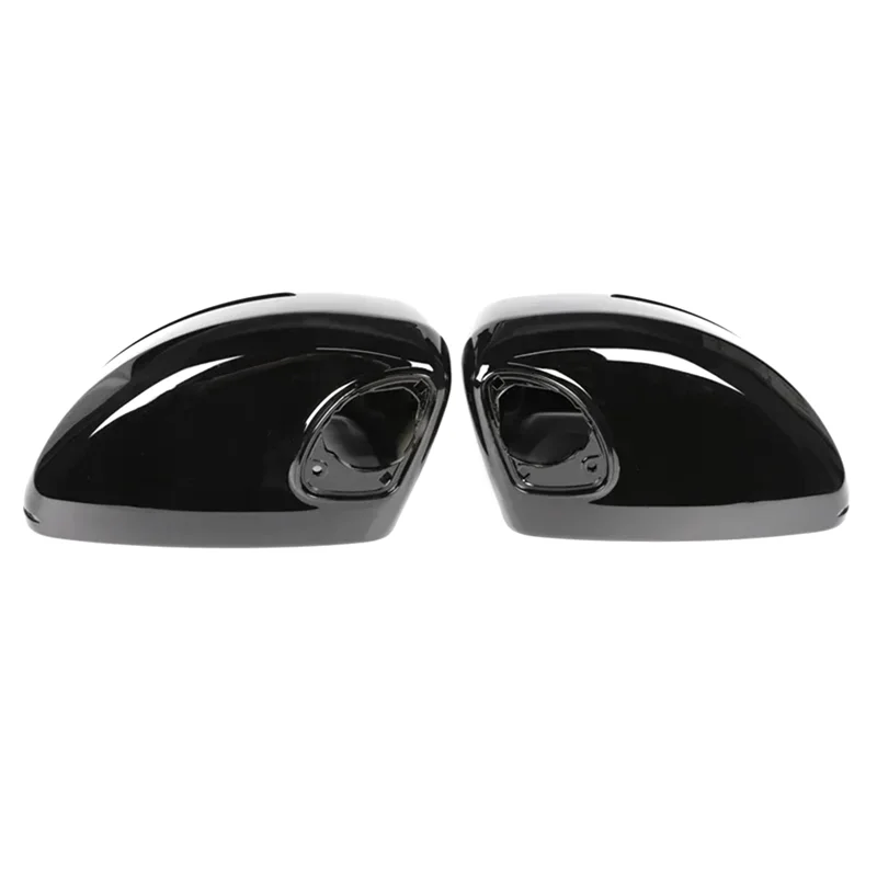 

Bright Black Side Wing Door Mirror Cover Rearview Mirror Cover Cap Trim For TT TTS TT RS 8J MK2 R8 42 2007-2015 Parts