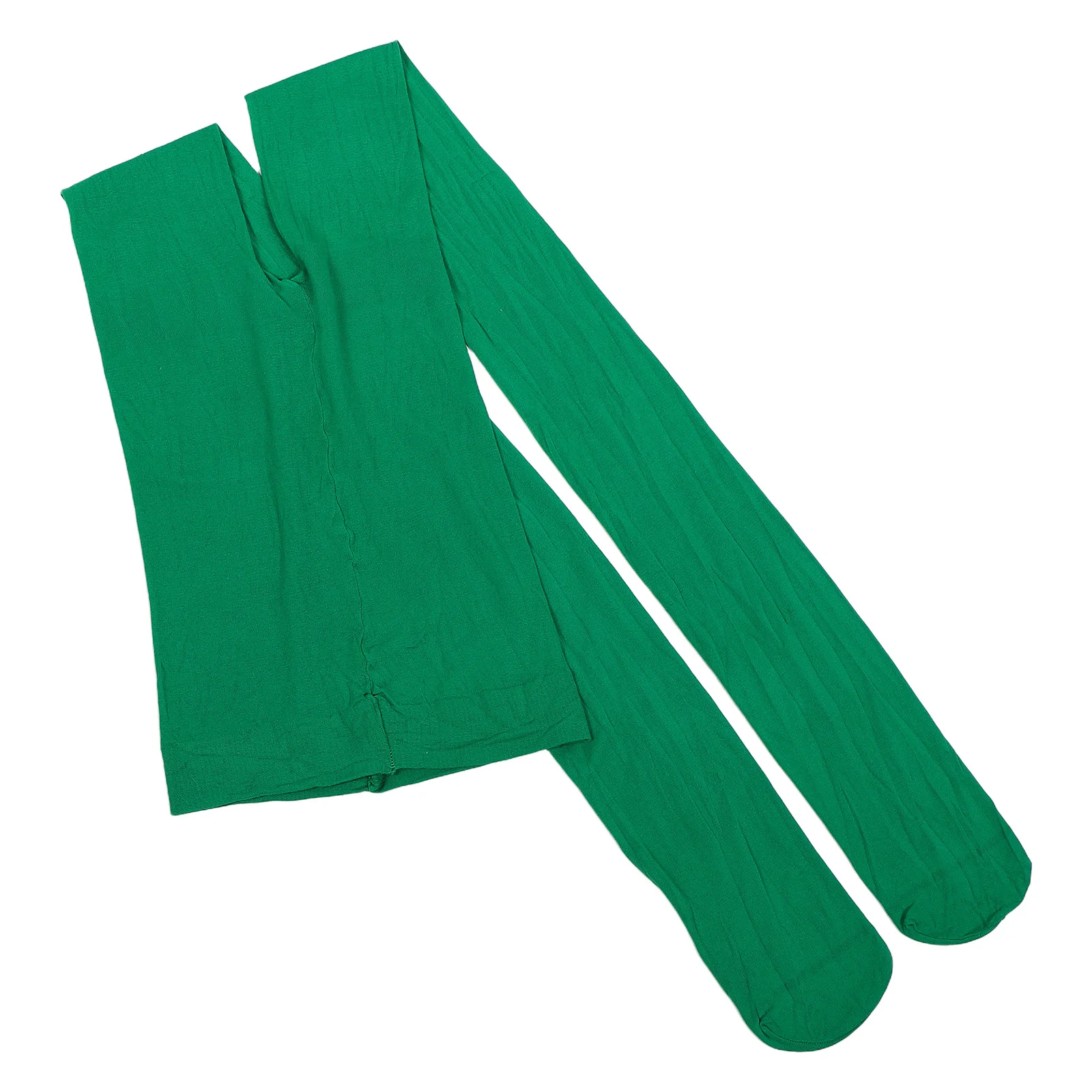 

1Pair Green Over Knee Stockings Irish Style Festive Design for St Patrick's Day Women Costume Accessories Daily Wear