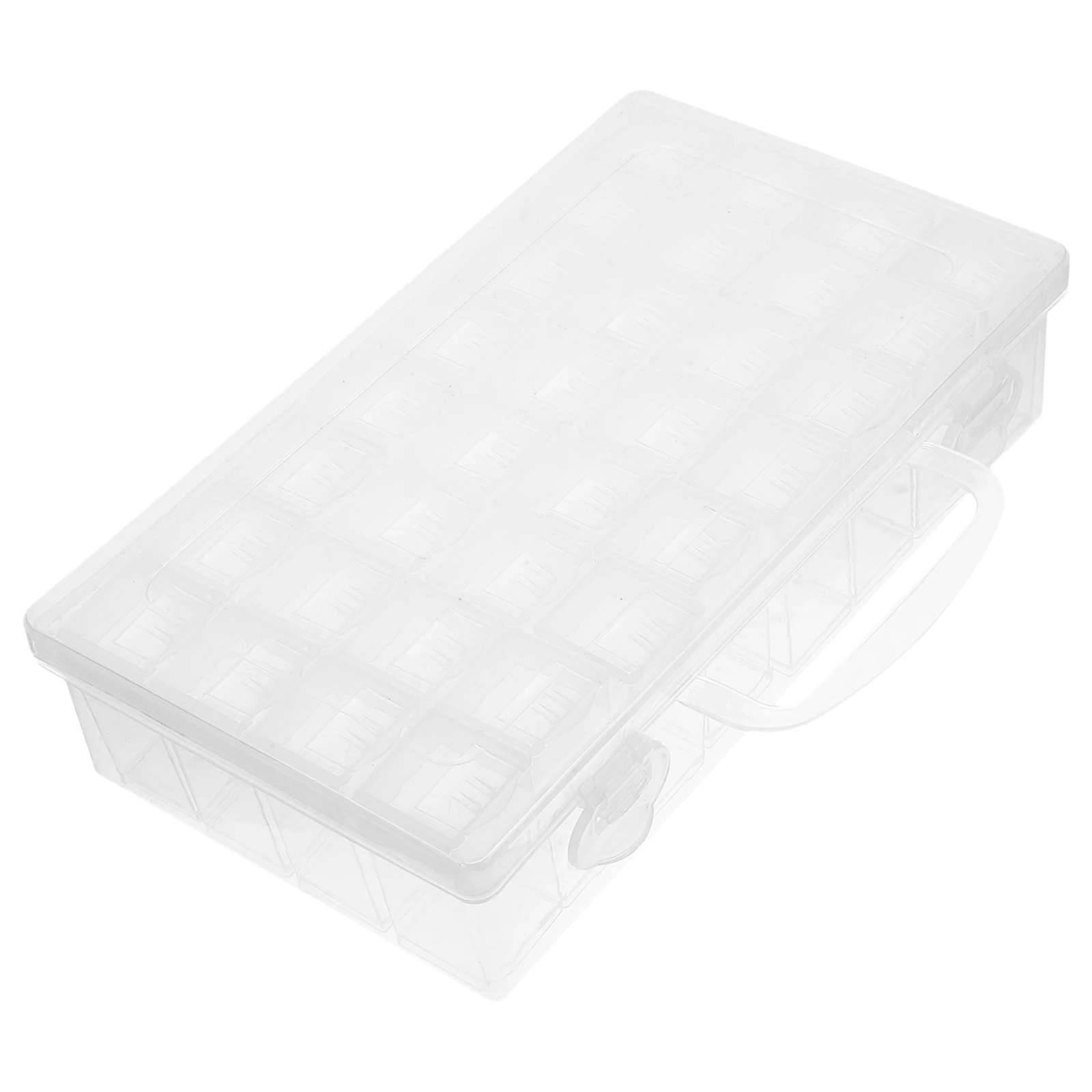 

Storage Box Compartments Jewelry Bead Organizer for Beads Jewelry Making Organizer Multigrid Design Portable Containers