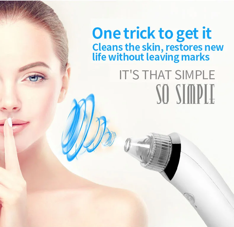 Mee-eter verwijderaar schoonheidsinstrument elektrische reiniger gezichtsporiënreiniger mee-eter verwijderaar
