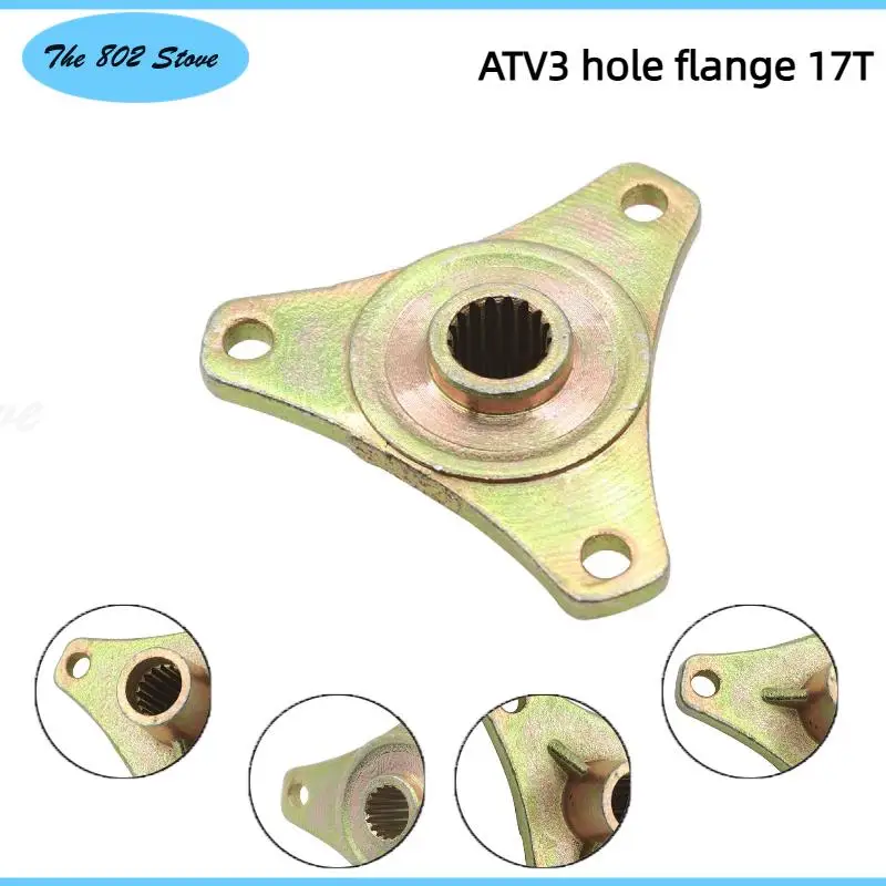 

3 Stud 17T Rear Wheel Hub Fit For 50cc 70cc 90cc 110cc ATV Buggy 168 200F Go Kart Quad Bike Accessories