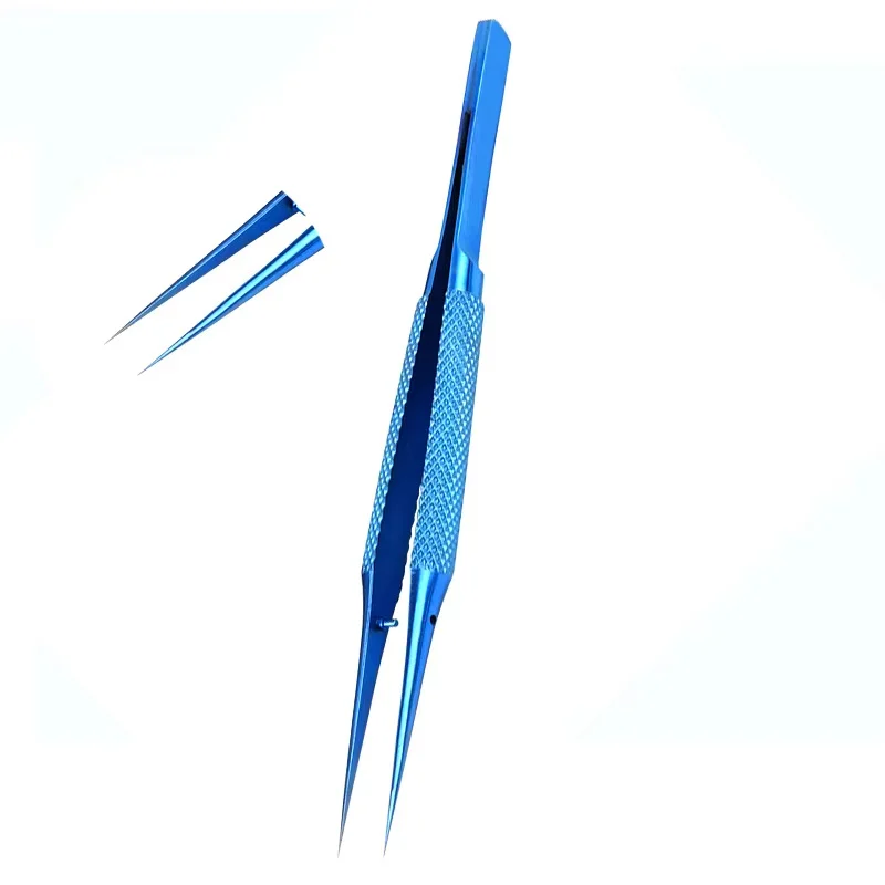 Präzisionspinzette aus Titanlegierung für professionelle Elektronikreparaturen, antimagnetische Flugdraht- und Handy-Motherboard-Zange – Detail 6