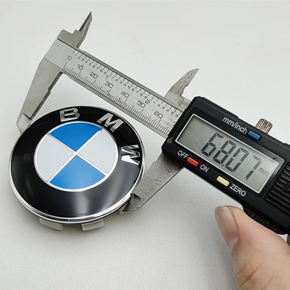 4pcs 56mm 68mm Hub For BMW Wheel Center Cap BMW Hub Cap Rims  For BMW X5 X1 X3 X7 X6 E90 E60 M2 M3 M5 E39 E34 E30 E36 E46 view 4