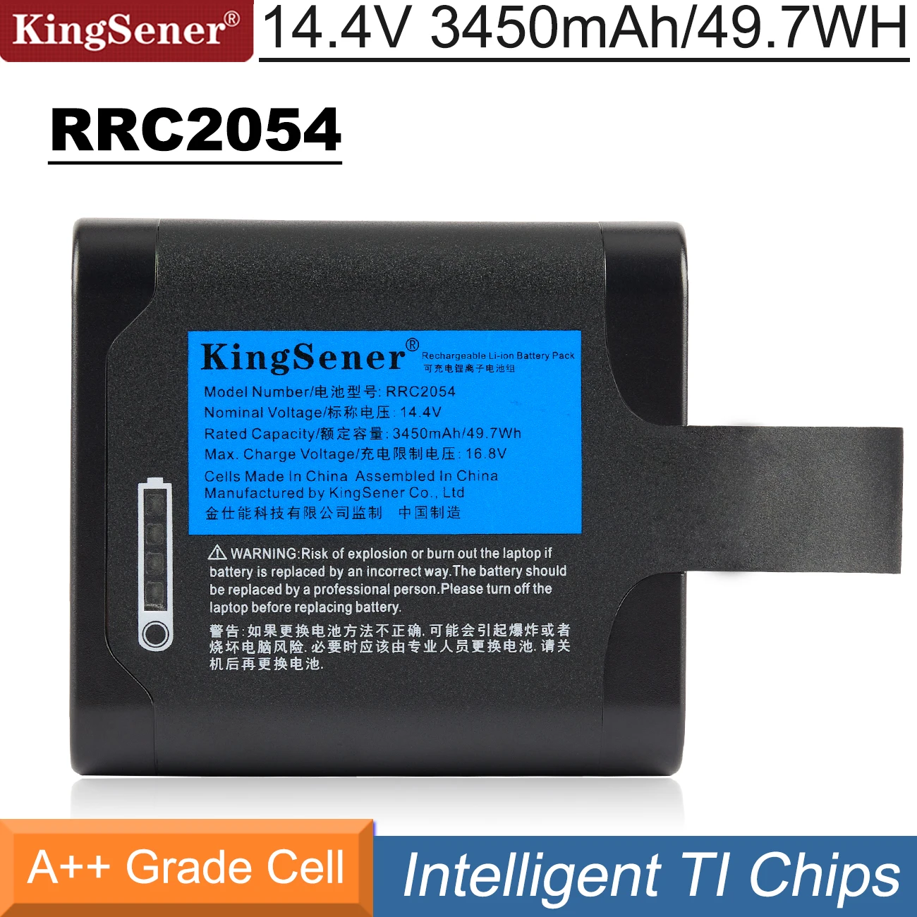 KingSener RRC2054 Rechargeable Li-Ion Battery For RRC2054 Industrial Controller Battery 14.4V 3450mAh Fast Delivery