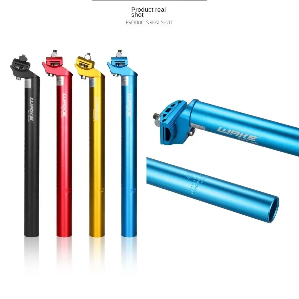 

Adjustable Bicycle Seat Post 25.4/-31.6mm Aluminum Bicycle Seat Tube Sandblasted Superlight Seat Tube Saddle Pole Men