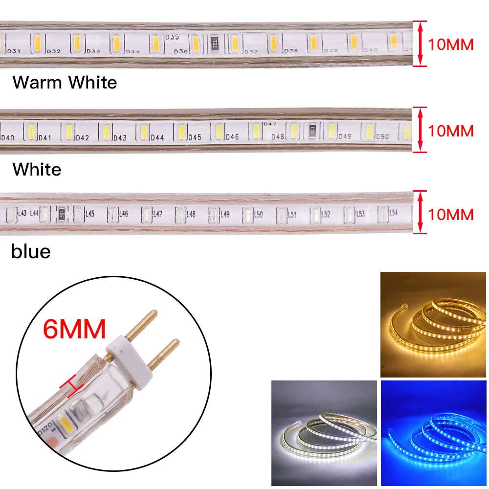 220V LED Strip With Dimmer EU/ - Decor Lighting Uk ulasan dan harga